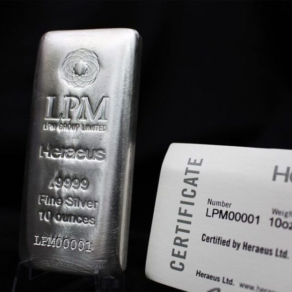 heraeus lpm silver bar