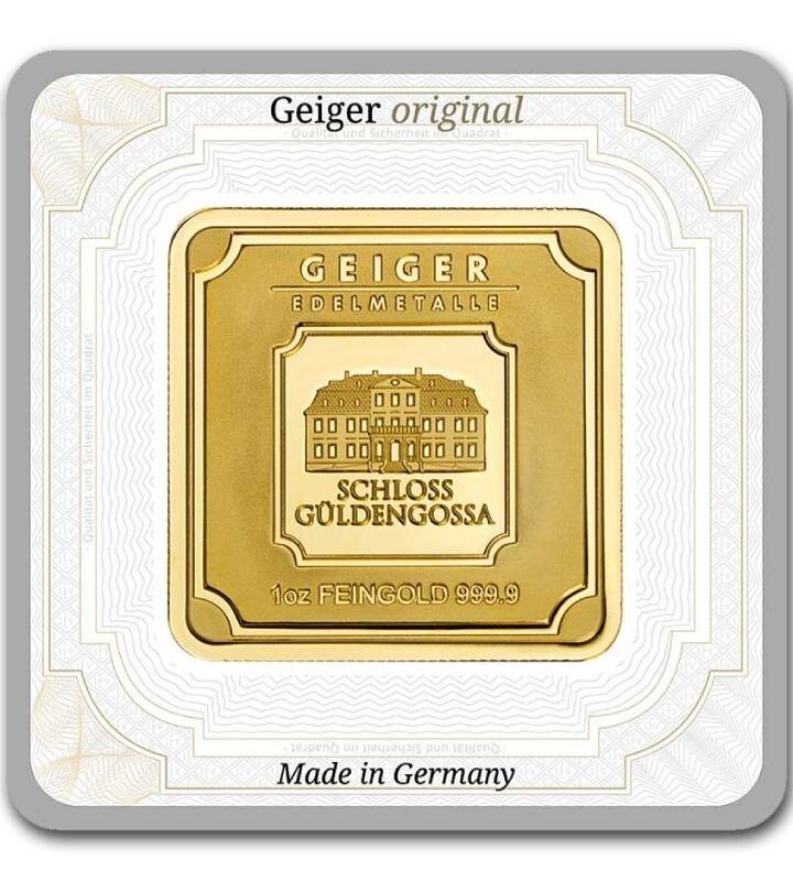 Geiger gold bar