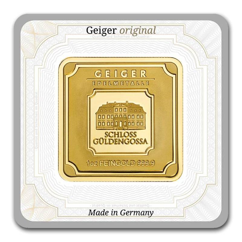 Geiger gold bar